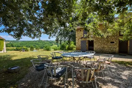 Grande maison de charme, Ferme à Saint-Cernin avec piscine - Photo 6