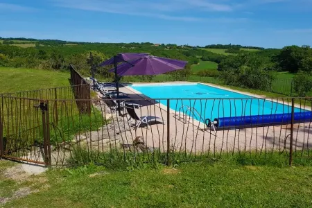 Grande maison de charme, Ferme à Saint-Cernin avec piscine - Photo 7