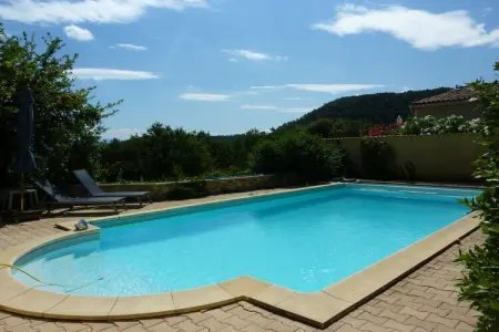 Petite Villa St Paul, Villa avec piscine privée et vue panoramique - Photo 13