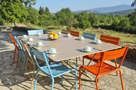 Luberon, Villa à Saignon avec Piscine et Vue - Photo 5