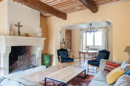 Luberon, Villa à Saignon avec Piscine et Vue - Photo 7