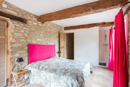 Luberon, Villa à Saignon avec Piscine et Vue - Photo 8