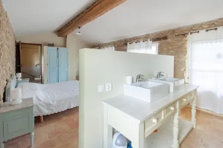 Luberon, Villa à Saignon avec Piscine et Vue - Photo 9