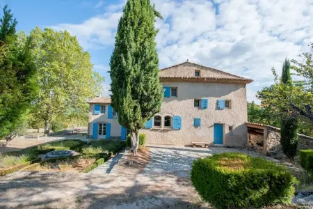 Luberon, Villa à Saignon avec Piscine et Vue - Photo 15