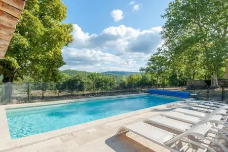 Luberon, Villa à Saignon avec Piscine et Vue - Photo 21