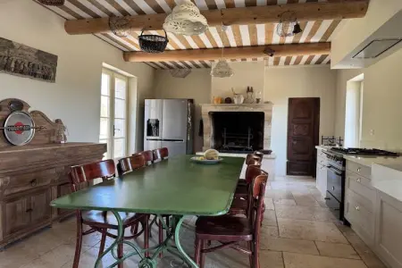 Luberon, Villa à Saignon avec Piscine et Vue - Photo 24