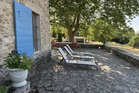 Luberon, Villa à Saignon avec Piscine et Vue - Photo 32