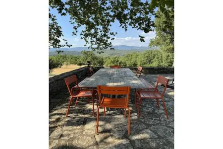 Luberon, Villa à Saignon avec Piscine et Vue - Photo 34