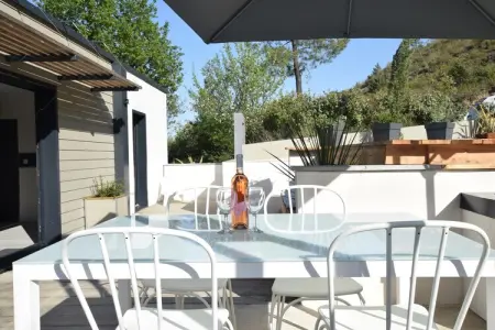 Villa - Les Vans, Villa élégante avec piscine privée - Photo 9