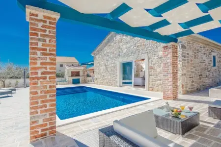 Villa Sukosan, Villa avec piscine privée à Sukošan - Photo 17