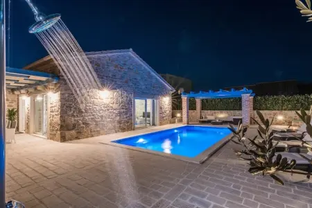 Villa Sukosan, Villa avec piscine privée à Sukošan - Photo 33