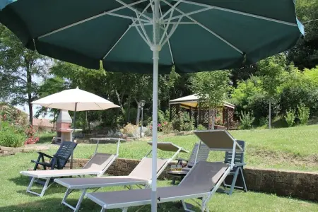 Colle, Appartement à Piticchio avec Vue et Piscine - Photo 4