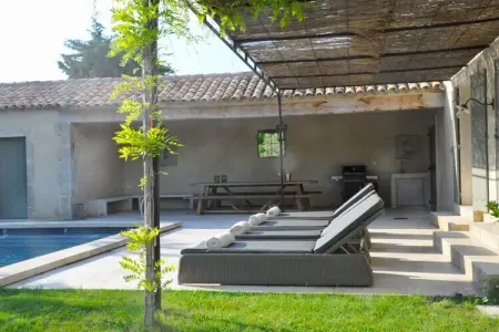 La Charm, Mas à Eygalières avec piscine chauffée - Photo 7