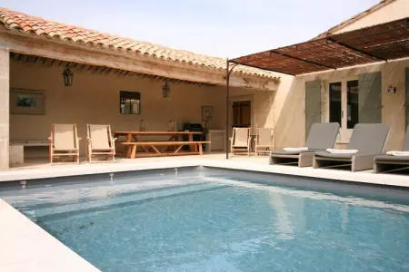 La Charm, Mas à Eygalières avec piscine chauffée - Photo 8