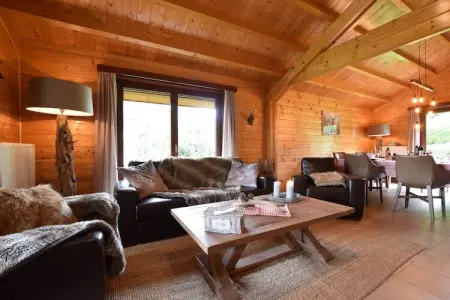 Happy Wood Chalet, Magnifique Chalet à Durbuy avec Jardin - Photo 8