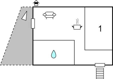 Casa Tulipano, Appartement 4 personnes à Ricadi - Photo 14