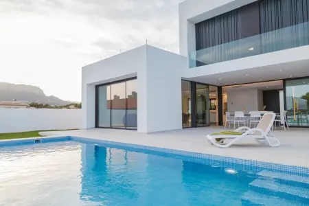 Villa Clem, Maison à Calpe avec vue sur la terrasse - Photo 8