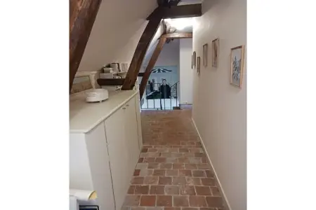 Gîte Saint Amand, Manoir à Machemont avec jardin privé, barbecue et cheminée - Photo 9