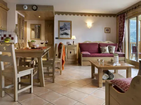 CGH Rés & Spa Le Coeur d'Or 4*, Appartement 4 personnes à Bourg St Maurice - Photo 2