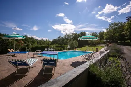 Giardino delle Giare, Villa en Toscane avec Piscine et Vue sur Collines - Photo 17