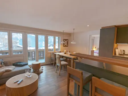 Chalet Bodmisunne, Appartement 6 personnes à Grindelwald - Photo 6