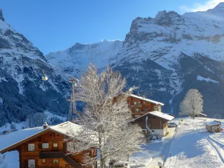 Chalet Bodmisunne, Appartement 6 personnes à Grindelwald - Photo 23