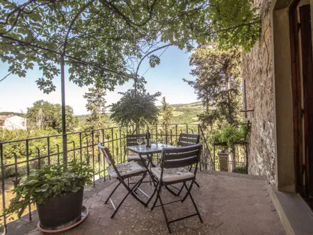 La Terrazza, Gite 6 personnes à Radda in Chianti - Photo 1