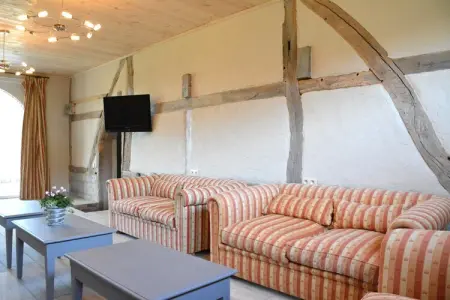Au Bord de la Rivière, Villa de groupe avec sauna - Photo 6