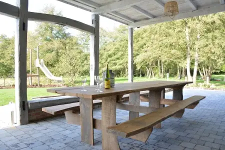 Au Bord de la Rivière, Villa de groupe avec sauna - Photo 14