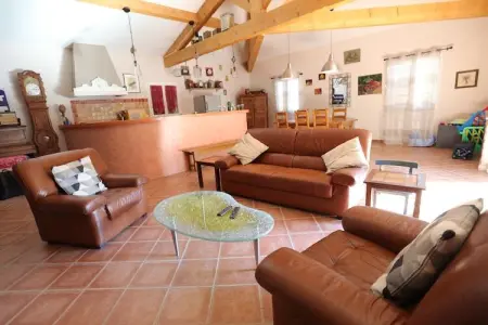 Villa Borie, Maison de vacances avec piscine privée, Vagnas - Photo 1