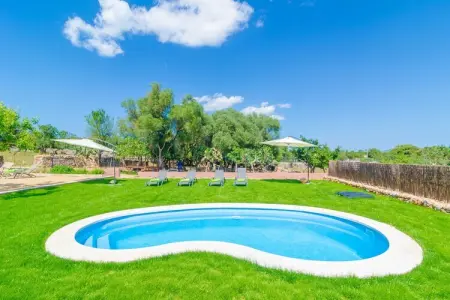 Can Potdir, Villa à Ariany avec Piscine et Vue - Photo 3