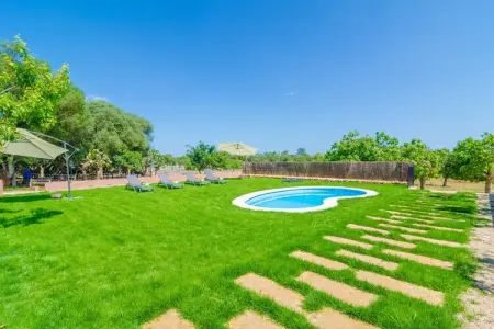 Can Potdir, Villa à Ariany avec Piscine et Vue - Photo 4
