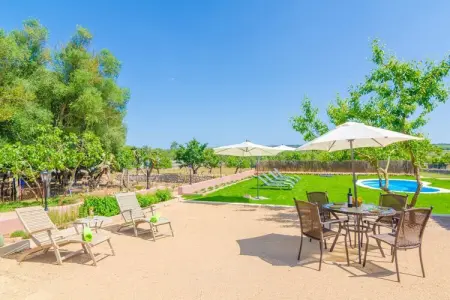 Can Potdir, Villa à Ariany avec Piscine et Vue - Photo 5