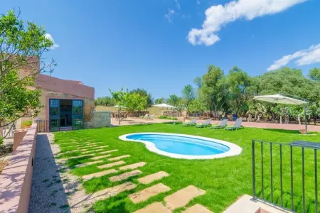Can Potdir, Villa à Ariany avec Piscine et Vue - Photo 10