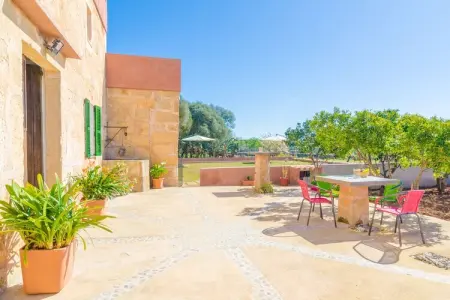 Can Potdir, Villa à Ariany avec Piscine et Vue - Photo 12