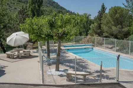 Gîte de la boude, Gîte avec vue sur la rivière, Uzer - Photo 10