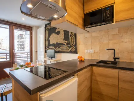 Le Curling B (Val Claret), Appartement 2 personnes à Tignes - Photo 7
