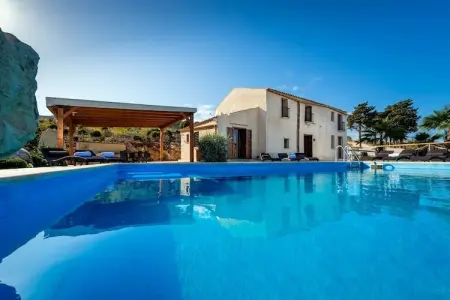 Villa Le Muse, Villa en Sicile proche de la baie Guidaloca - Photo 1