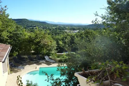 Grand villa St Paul, Villa avec piscine privée, vue sur le Ventoux - Photo 16