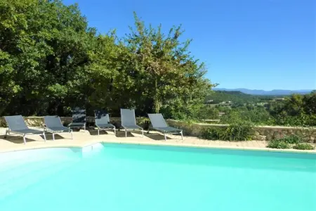 Grand villa St Paul, Villa avec piscine privée, vue sur le Ventoux - Photo 25
