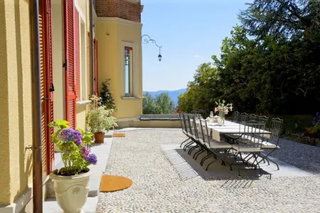 Villa Confalonieri - Sedici, Villa de luxe avec jacuzzi dans le Piémont - Photo 26