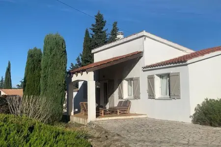 Aux Arbres Verts, Villa à Pouzols avec piscine et vignobles - Photo 8