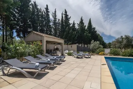 Aux Arbres Verts, Villa à Pouzols avec piscine et vignobles - Photo 10