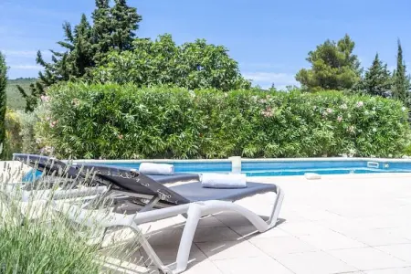 Aux Arbres Verts, Villa à Pouzols avec piscine et vignobles - Photo 12