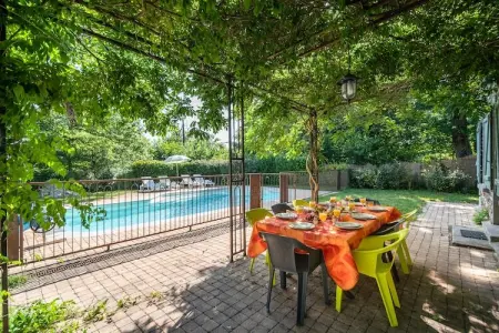 Le Garric, Maison en Pierre St Denis avec Piscine & Vue - Photo 1