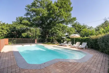 Le Garric, Maison en Pierre St Denis avec Piscine & Vue - Photo 5