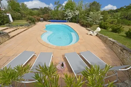 Villa On the Rocks, Villa à Malves proche Carcassonne Piscine - Photo 9