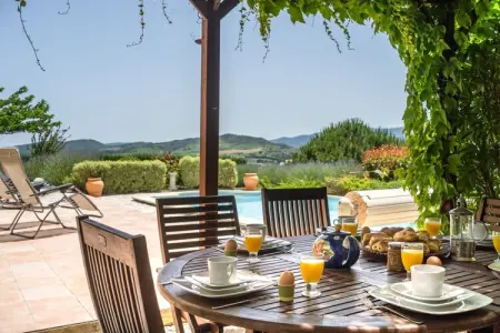 Villa Tranquille, Villa à Limoux avec piscine et vue - Photo 9