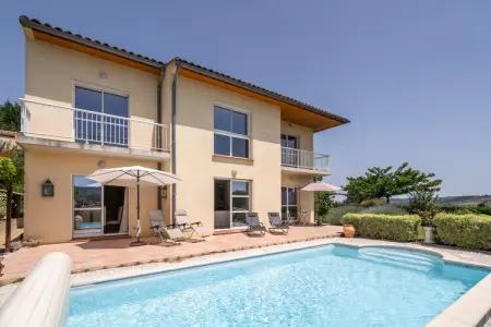 Villa Tranquille, Villa à Limoux avec piscine et vue - Photo 10