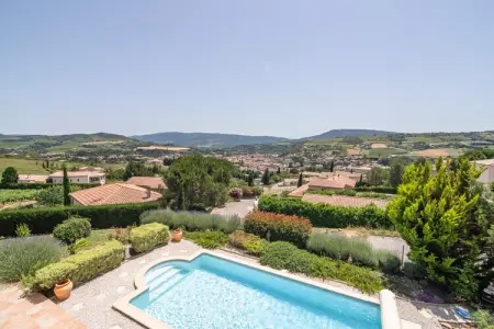 Villa Tranquille, Villa à Limoux avec piscine et vue - Photo 20